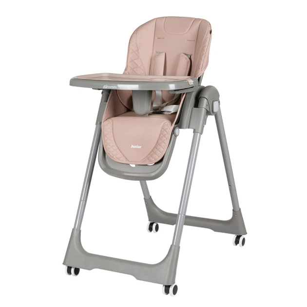 Стульчик для кормления CARRELLO Junior CRL-1412 Beige, регулируемый, складной, со столиком - изображение 2