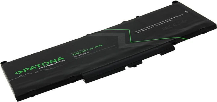 Акумулятор PATONA Premium для Dell Latitude E7260 / E7270 / E7470, J60J5 - зображення 3
