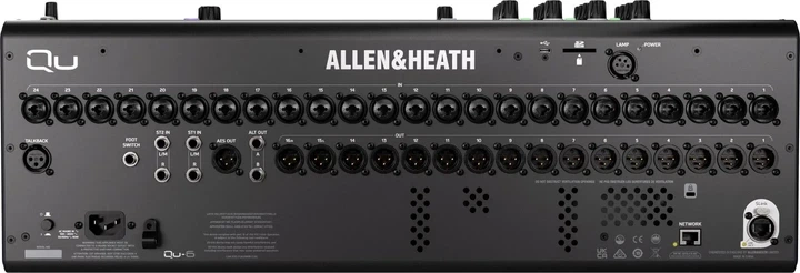 Цифровий мікшер Allen & Heath Qu-6 - Фото 3 Цифровий мікшер Allen & Heath Qu-6 - изображение 3