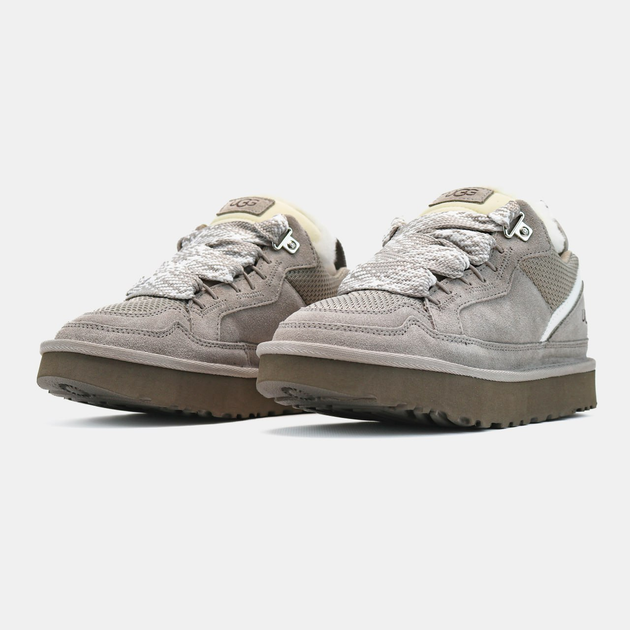 Жіночі Уги з Набивкою Ugg Lowmel Sneaker Gray 37 - Фото 2 Жіночі Уги з Набивкою Ugg Lowmel Sneaker Gray 37 - зображення 2
