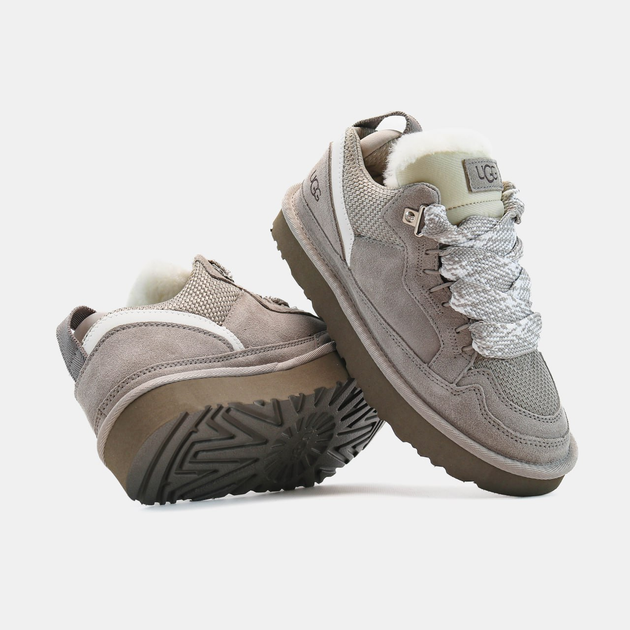 Жіночі Уги з Набивкою Ugg Lowmel Sneaker Gray 38 - зображення 3