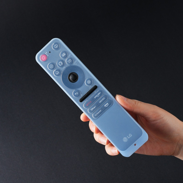 Силиконовый защитный чехол для пульта дистанционного управления LG Smart TV 2025 MR-25GA / MR25GA, серии C5/B5/G5/M5 - прозрачный - Фото 5 Силиконовый защитный чехол для пульта дистанционного управления LG Smart TV 2025 MR-25GA / MR25GA, серии C5/B5/G5/M5 - прозрачный - изображение 5