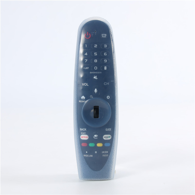 Силиконовый защитный чехол для пульта TV LG AN-MR600 AN-MR650 AN-MR19BA AN-MR20GA AN-MR20BA- прозрачный - Фото 1 Силиконовый защитный чехол для пульта TV LG AN-MR600 AN-MR650 AN-MR19BA AN-MR20GA AN-MR20BA- прозрачный - изображение 1