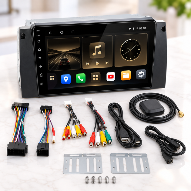 Автомагнитола PI-201 BMW 2DIN Android 10, 10,1″ IPS, 3/32 ГБ, GPS, Bluetooth, Wi-Fi - изображение 4