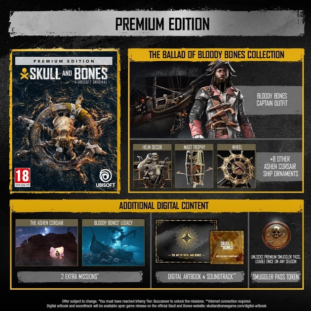 Гра для PlayStation 5 Skull and Bones Premium Edition Blu-ray (3307216250647) - зображення 2