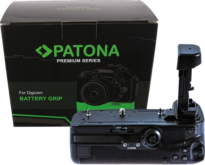 Uchwyt akumulatorowy PATONA Premium Grip BG-R10 do Canon EOSR5 (4055655221450) - obraz 5