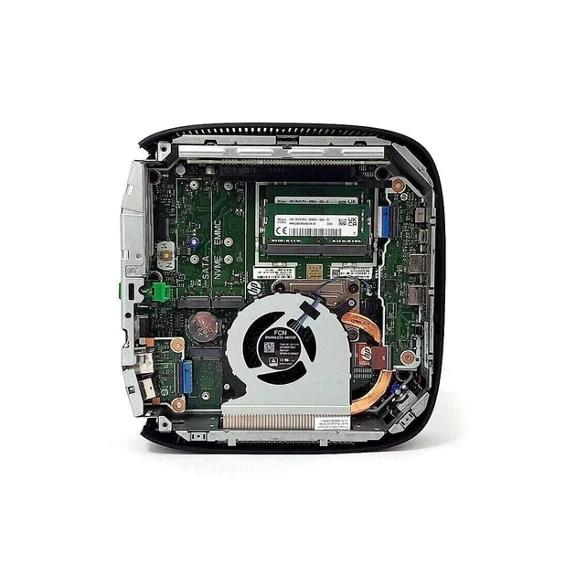Неттоп HP t740 Thin Client USFF / AMD Ryzen V1756B (4 (8) ядра по 3.25 - 3.6 GHz) / 8 GB DDR4 / 256 GB SSD M.2 / nVidia Quadro P620, 2 GB GDDR5, 128-bit / Win 10 Pro б/в - зображення 4