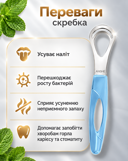 Набор ирригатор для зубов электрическая зубная щетка скребок для языка дорожная сумка для хранения ANSHE COMBO - изображение 8