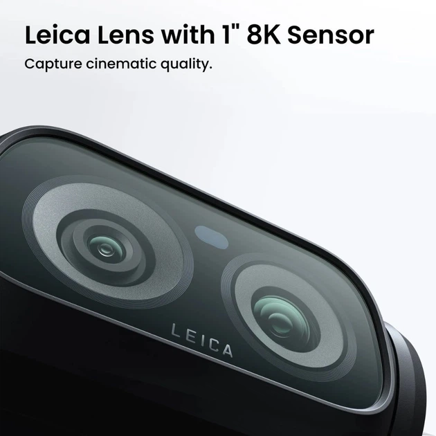 Екшн-камера Insta360 Luna Ultra Standard Bundle (Cosmic Black) (6942590201778) - Фото 9 Екшн-камера Insta360 Luna Ultra Standard Bundle (Cosmic Black) (6942590201778) - изображение 9