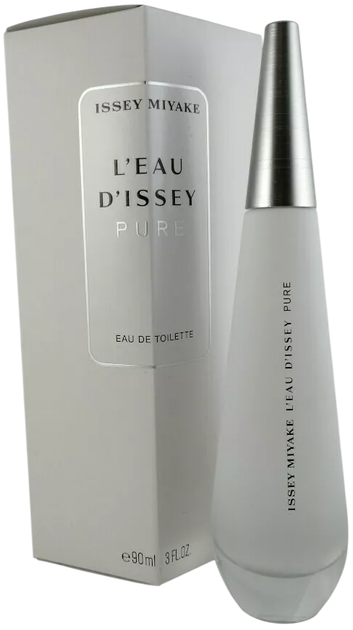 Туалетна вода для жінок Issey Miyake L'eau D'issey Pure 90 мл (3423474841554) - Фото 1 Туалетна вода для жінок Issey Miyake L'eau D'issey Pure 90 мл (3423474841554) - зображення 1