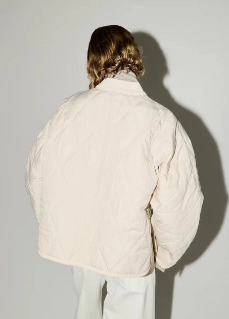 Куртка H&M 18535 Світлий бежевий XXL (1282) - Фото 2 Куртка H&M 18535 Світлий бежевий XXL (1282) - изображение 2