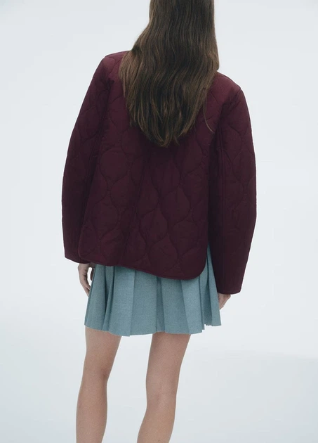 Куртка H&M 18605 Бордовий 3XL (1294) - Фото 2 Куртка H&M 18605 Бордовий 3XL (1294) - изображение 2
