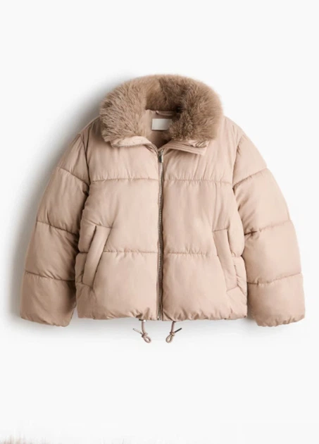 Куртка H&M 18578 Світлий коричневий M (1282) - Фото 3 Куртка H&M 18578 Світлий коричневий M (1282) - изображение 3