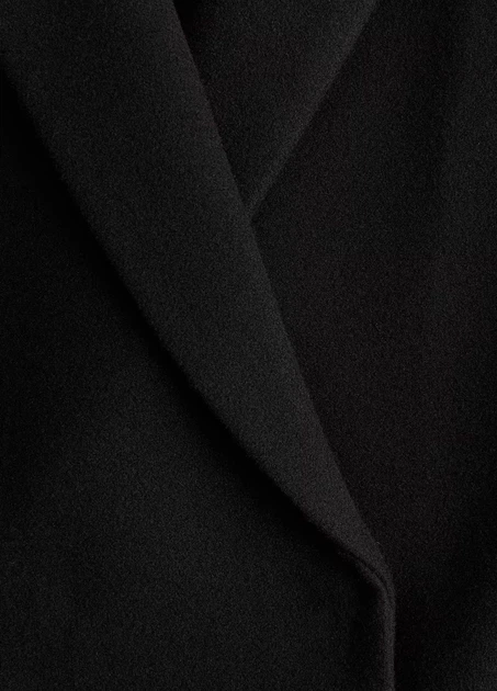 Пальто H&M 18488 Чорний S (1159) - изображение 4