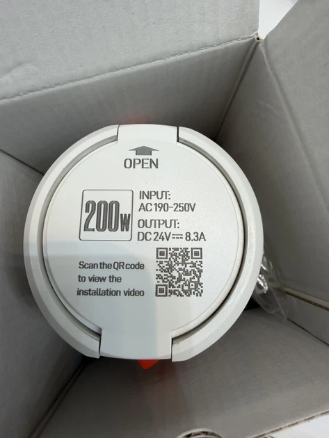 Вбудований блок живлення Elit Svitlo 24V 200W Ø75 мм (ES-BP-IN-24V-200W-75) - изображение 4