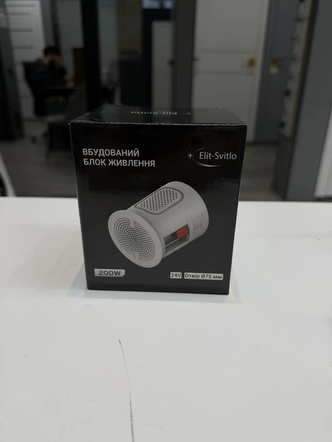 Вбудований блок живлення Elit Svitlo 24V 200W Ø75 мм (ES-BP-IN-24V-200W-75) - изображение 5