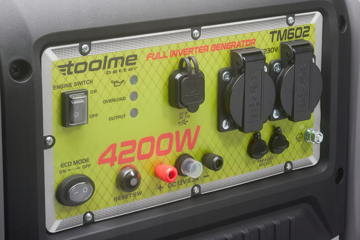Інверторний генератор 4200 Вт Toolme - зображення 4