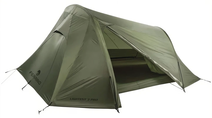 Намет тримісний Ferrino Lightent 3 Pro Olive Green (92173LOOFR) - Фото 1 Намет тримісний Ferrino Lightent 3 Pro Olive Green (92173LOOFR) - зображення 1