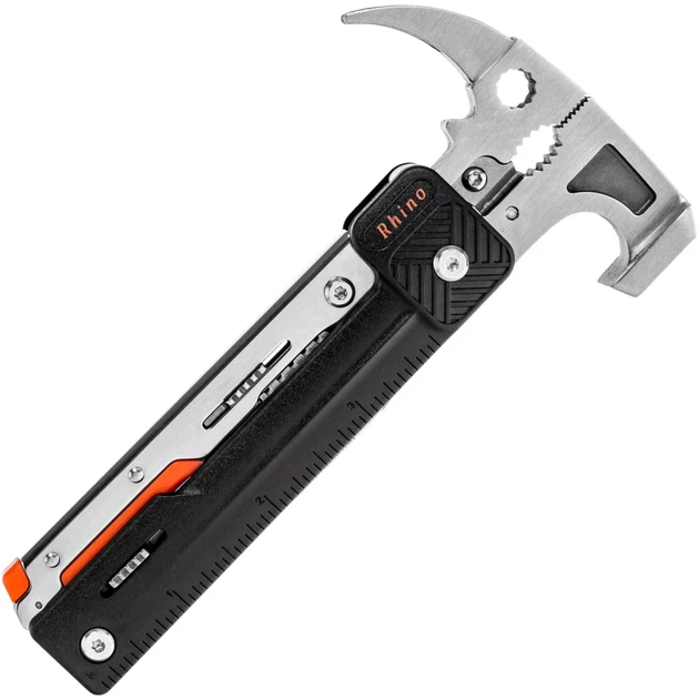 Мультитул-молоток Roxon H1 Rhino 17 в 1 Black - Фото 3 Мультитул-молоток Roxon H1 Rhino 17 в 1 Black - зображення 3