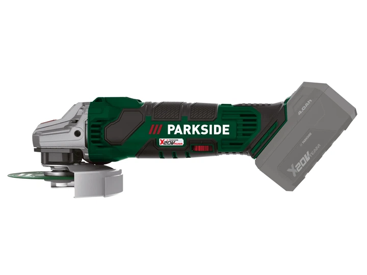 Акумуляторна кутова шліфувальна машина PARKSIDE PWSA 20-Li G4 (без акумулятора та зарядного пристрою) - изображение 5