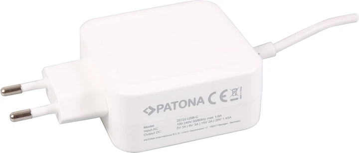 Ładowarka PATONA PD 29W USB-C 5-20V White (4055655217330) - obraz 5