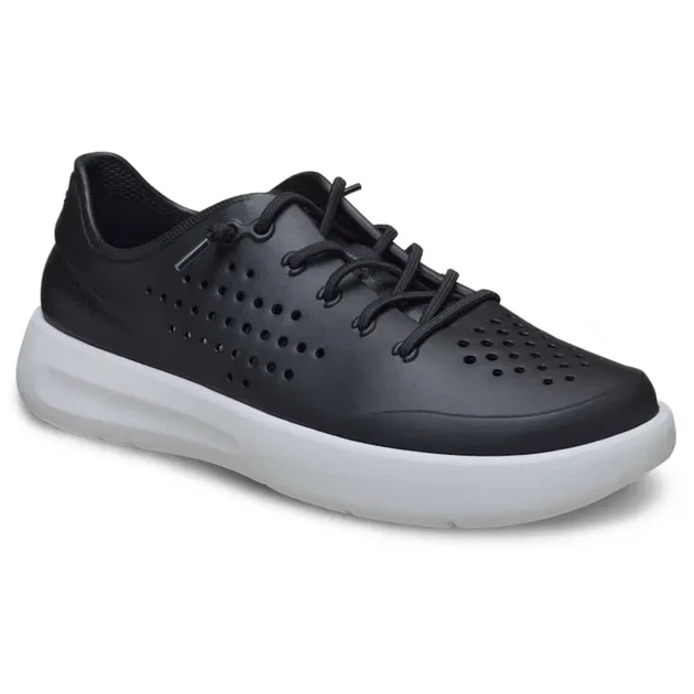 Крокси кросівки Crocs InMotion Pacer Black White 41 (EU 41-42) чорні - Фото 1 Крокси кросівки Crocs InMotion Pacer Black White 41 (EU 41-42) чорні - зображення 1