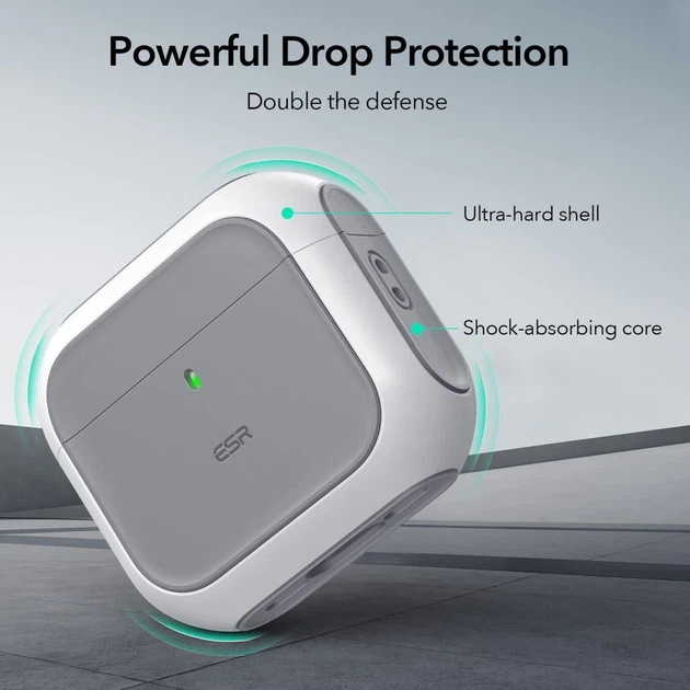 Чехол для наушников ESR Orbit Halolock для AirPods 4 White with MagSafe (4894240217603) - изображение 4