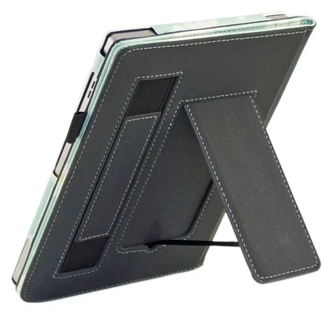 Чехол (обложка) для PocketBook InkPad Color 3 (PB743K3) с рисунком с ремешком для руки и подставкой (7707048) Ромашки - Фото 4 Чехол (обложка) для PocketBook InkPad Color 3 (PB743K3) с рисунком с ремешком для руки и подставкой (7707048) Ромашки - изображение 4