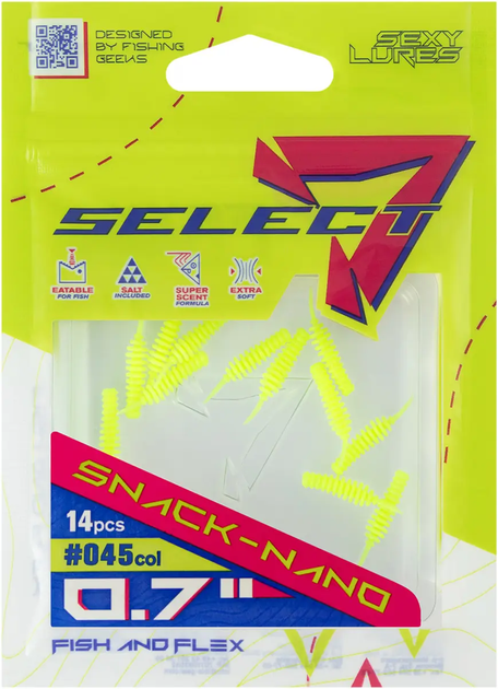Силікон Select Snack Nano 0.7" #045 (14 шт/уп) 1870.8611 - изображение 2
