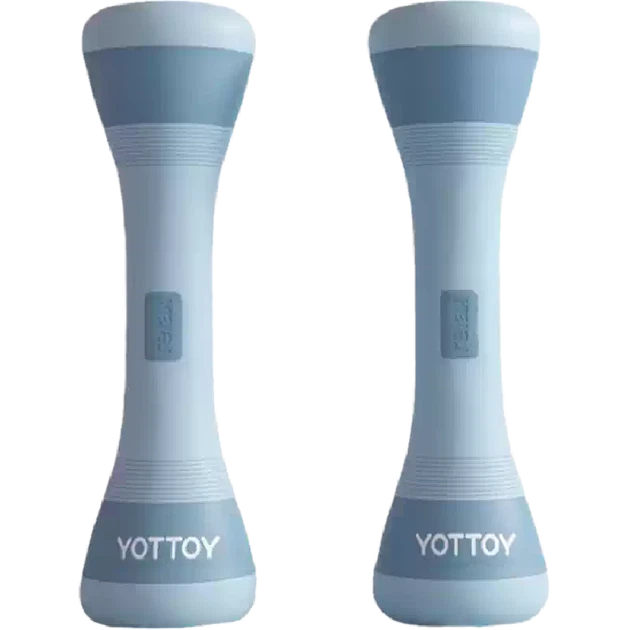 Гантели разборные Yottoy 2 x до 2 кг, голубые - Фото 1 Гантели разборные Yottoy 2 x до 2 кг, голубые - изображение 1