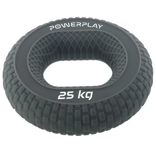 Еспандер кистьовий Active Point силіконовий 25 кг сірий - зображення 2