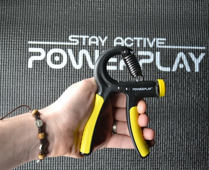 Эспандер кистевой Active Point металл 10-40 кг жёлтый - изображение 7