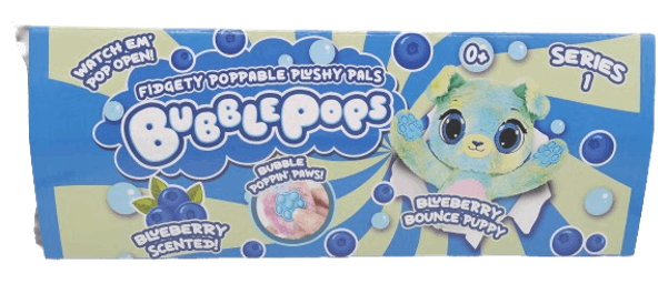 М'яка іграшка Bubble Pops "Чорничне цуценя", 2312004/2 - Фото 1 М'яка іграшка Bubble Pops "Чорничне цуценя", 2312004/2 - зображення 1