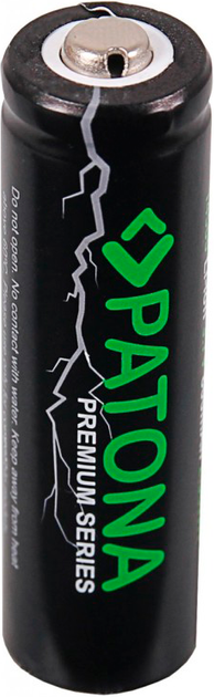 Акумулятор PATONA ICR14500 Li-Ion 3.7 V 800 mAh (4055655217835) - Фото 1 Акумулятор PATONA ICR14500 Li-Ion 3.7 V 800 mAh (4055655217835) - зображення 1