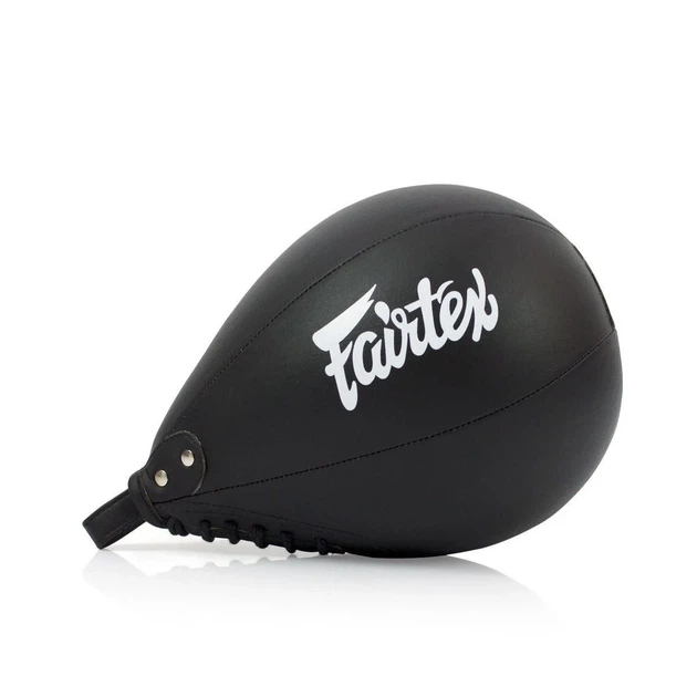 Пневмогруша боксерская Fairtex искусственная кожа 5 дюймов черная - изображение 4