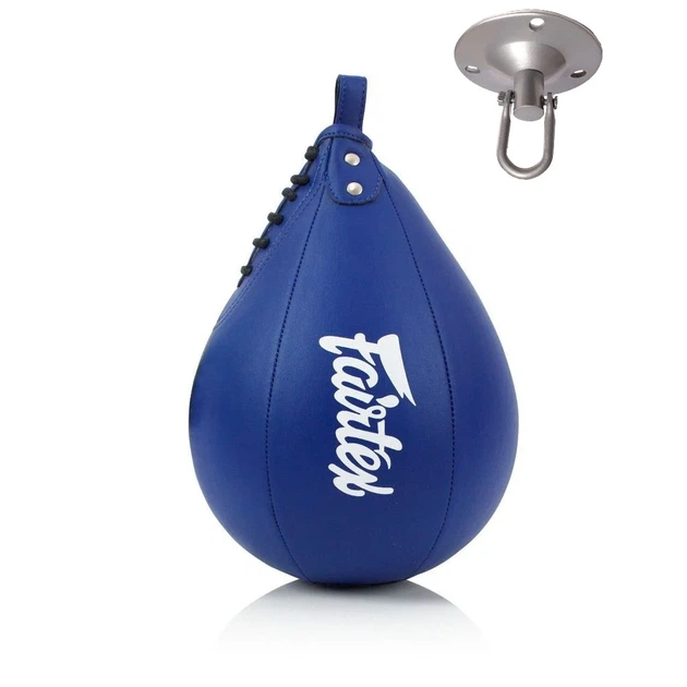 Пневмогруша боксерская Fairtex искусственная кожа 5 дюймов синяя - Фото 1 Пневмогруша боксерская Fairtex искусственная кожа 5 дюймов синяя - изображение 1