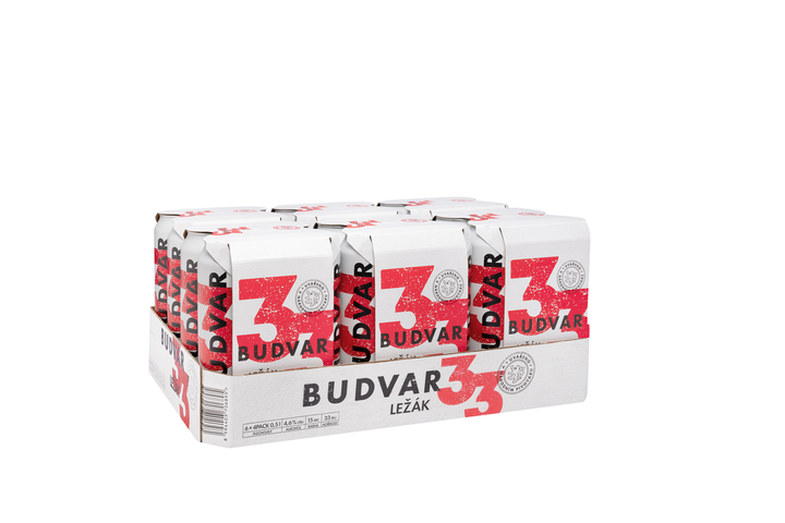 Пиво Budvar 33 Lezak, 4,6% (24 жб по 0,5л, Чехія). Завод Budejovicky Budvar. - Фото 2 Пиво Budvar 33 Lezak, 4,6% (24 жб по 0,5л, Чехія). Завод Budejovicky Budvar. - изображение 2
