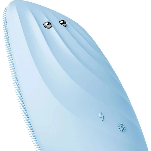Чистящая щетка для лица GESKE Sonic Thermo Facial Brush&Face-Lifter 8в1 Aquamarine (HB0094) [179603] - изображение 3