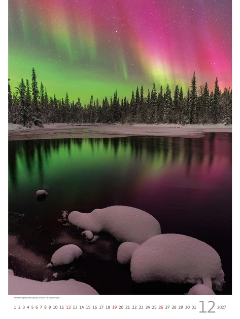 Календарь настенный 2027 HELMA 31,5 x 45 см Nature Emotions (N140-27) 8596641043480 - изображение 5
