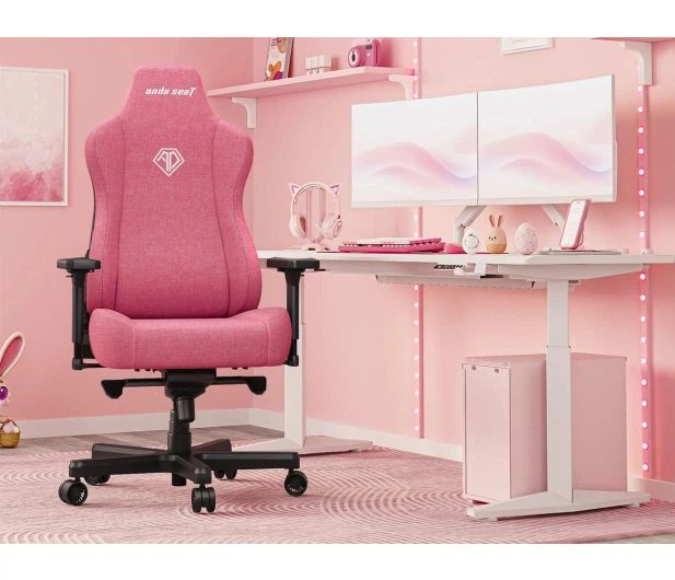 Игровое кресло Anda Seat Kaiser 3E XL fabric Pink (AD23YC-XL-09-P-CF-P01) - Фото 6 Игровое кресло Anda Seat Kaiser 3E XL fabric Pink (AD23YC-XL-09-P-CF-P01) - изображение 6