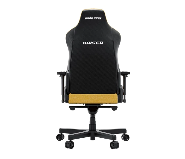 Игровое кресло Anda Seat Kaiser 3E XL fabric Bright Yellow (AD23YC-XL-09-Y-CF-Y01) - Фото 2 Игровое кресло Anda Seat Kaiser 3E XL fabric Bright Yellow (AD23YC-XL-09-Y-CF-Y01) - изображение 2