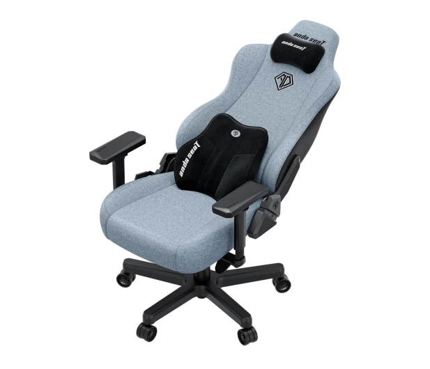 Игровое кресло Anda Seat Kaiser 3E XL fabric Gray Blue (AD23YC-XL-09-T-CF-T01) - Фото 6 Игровое кресло Anda Seat Kaiser 3E XL fabric Gray Blue (AD23YC-XL-09-T-CF-T01) - изображение 6