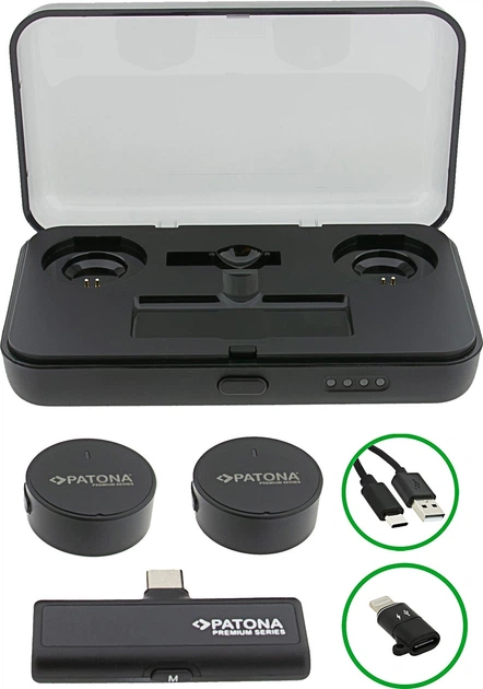 Bezprzewodowy system mikrofonowy PATONA Premium PTS-I91S (4055655253147) - obraz 12