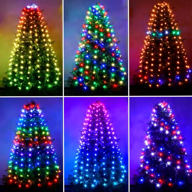 Гірлянда роса 2 м 200Led USB Bluetooth пульт дистанційного керування RGB прозорий ПВХ - Фото 10 Гірлянда роса 2 м 200Led USB Bluetooth пульт дистанційного керування RGB прозорий ПВХ - зображення 10