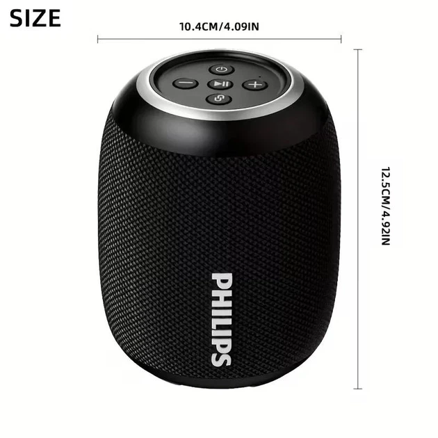 Bluetooth колонка Philips TAS3109 5Вт 2000 мАч Черный - изображение 3