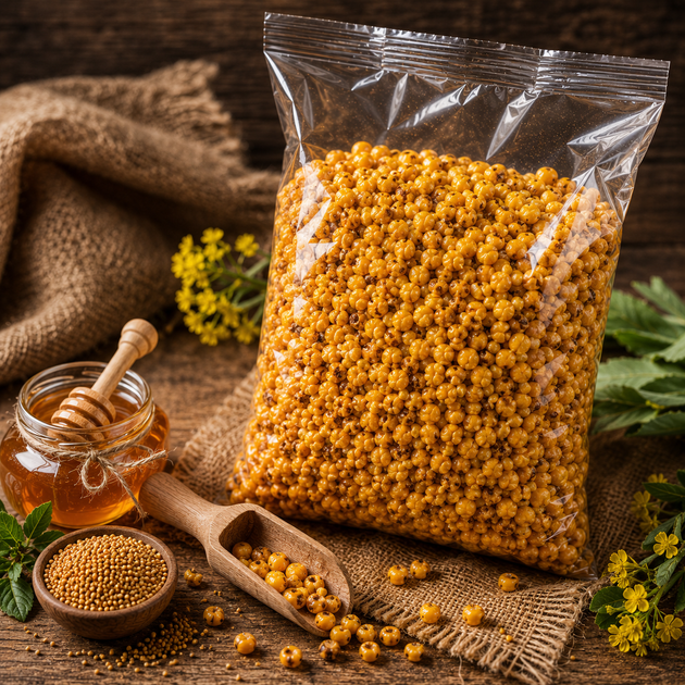 Кукурудза до пива смажена зі смаком Мед Гірчиця 1 кг - Фото 3 Кукурудза до пива смажена зі смаком Мед Гірчиця 1 кг - зображення 3