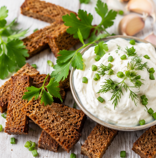 Сухарики-гренки со вкусом сметана зелень к пиву 35 г - изображение 3