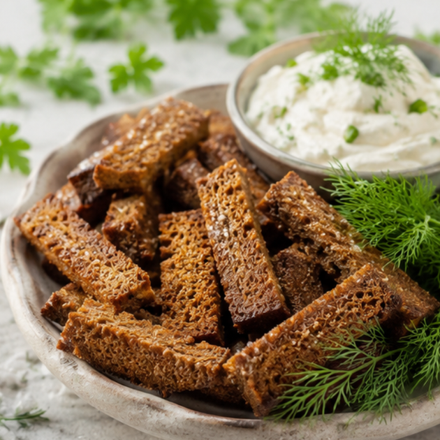 Сухарики-гренки со вкусом сметана зелень к пиву 35 г - изображение 4