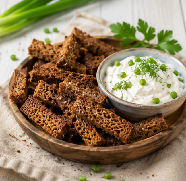 Сухарики-гренки со вкусом сметана зелень к пиву 35 г - изображение 5