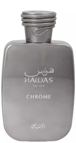 Woda perfumowana męska Rasasi Hawas Chrome For Him 100 ml (614514331095) - Zdjęcie 3 Woda perfumowana męska Rasasi Hawas Chrome For Him 100 ml (614514331095) - obraz 3